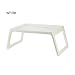 Produktbild QYN Portable Faltung Laptop-Tisch,multifunktions-Mini-bettfach Pc-Tisch Frühstück Tablett Schreibtisch Büromöbel Für Bett -weiß 54x36x27cm(21x14x11inch)