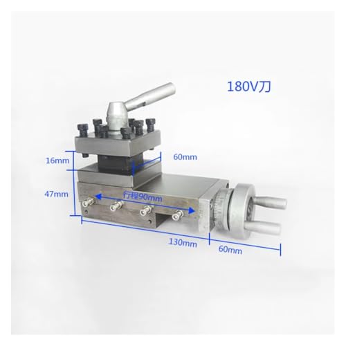 Accesorios de cambio rápido para mini tornos para crear piezas metálicas en el taller 3
