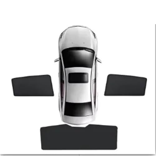Pare soleil pour Geely Galaxy E5 EX5 pare brise fenêtre latérale magnétique auto 3pcs