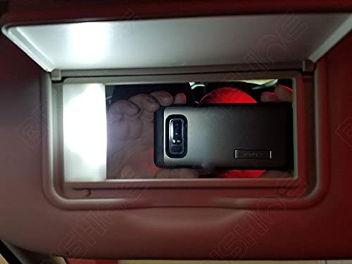 BRISHINE White Interior LED Lights Kit for 2004-2020 Subaru WRX/WRX STI/Impreza Super Bright 6000K LED Interior Light Bulbs Package + License Plate Lights and Install Tool