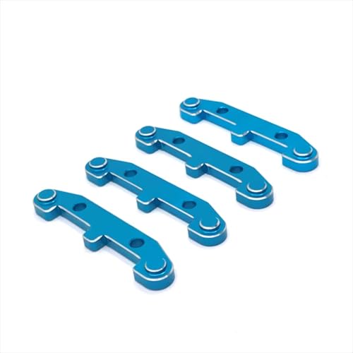 Composants de fixation de bras en métal EA1005A bleu contre la casse de JLB J3 1/10
