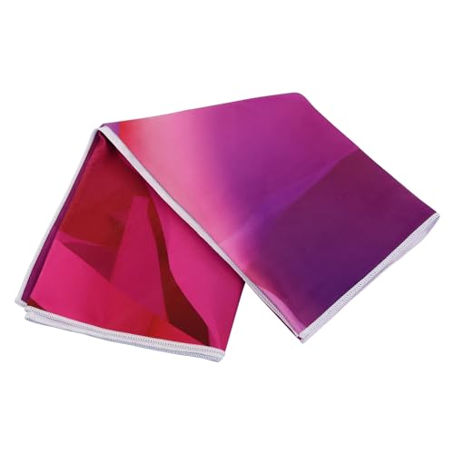 Yoga Design LAB | The HOT Yoga Towel | Premium Non Slip Colorful Towel | Designed in Bali | Eco Printed + Quick Dry + Mat Sized | Ideal for Hot Yoga, Bikram, Ashtanga, Sport, Travel! (Rose) - Image 5