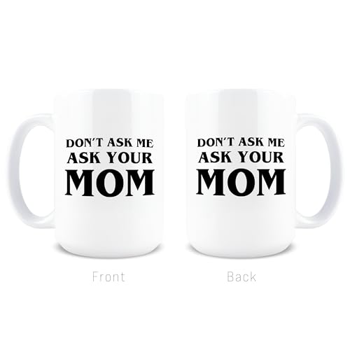 Taza de cerámica Hogg para papá 15 oz Ask Your Mom miniatura 5