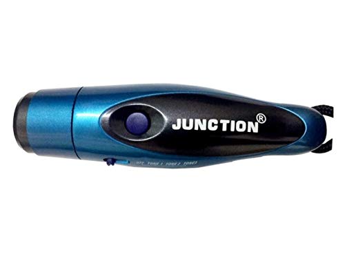 TUOTUO 3-Tone Electronic Whistle 125db Elektronische Pfeife für Sportwettbewerb (Blau)