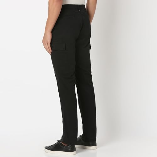 Image of Spykar Men's Regular Cargo Pants