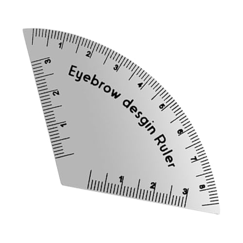 Hozaenwa Regla Para Cejas Delineado | Corrector Delineador De Cejas | Plantilla Reutilizable Para Principiantes Maquillaje Diario Salon Viaje
