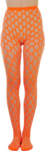 Image of ToBeInStyle Women's Large Mesh Fishnet Patterned Pantyhose Tights