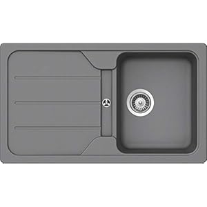 SCHOCK Küchenspüle 86 x 50 cm Formhaus D-100 Croma – CRISTALITE Granitspüle ab 45 cm Unterschrank-Breite