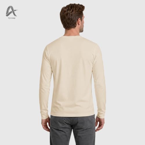 Image of Men's Cotton Crew Neck T-Shirt | 100% Cotton | Regular Fit | Soft & Breathable | Everyday Casual Wear