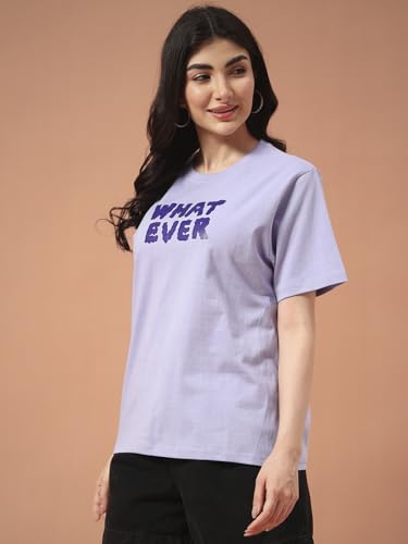 Image of THE DRY STATE Women Loose Fit Half Sleeve T-Shirt