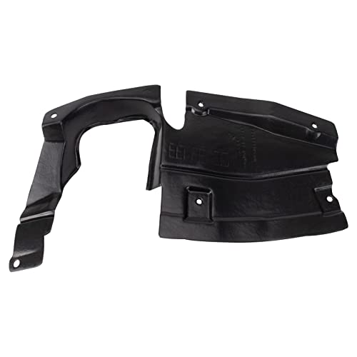 Image of TRQ Front Fender Splash Shield Driver & Passenger Side Compatible with 2006-2009 Ford Fusion 2007-2009 Lincoln MKZ Mercury Milan FO1250147 FO1251147