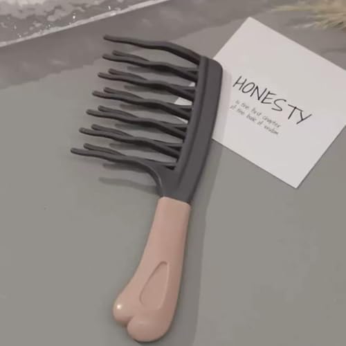 Peine de dientes anchos para rizos y cabello grueso miniatura 3