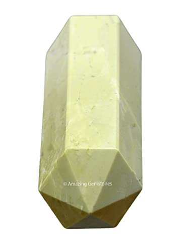 Image of Amazing Gemstone Large Serpentine Crystal Towers ~ Natural Healing Crystal Point Obelisk for Reiki Healing and Crystal Grid (5.5 to 6 INCH)