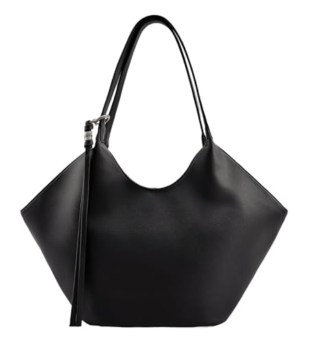 Sac shopper FREDsBRUDER noir, le cabas idéal pour vos journées de travail
