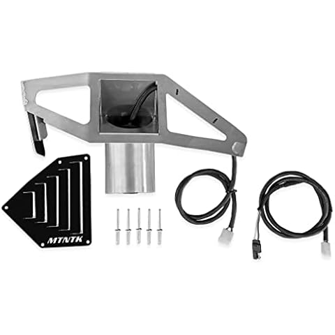 MTNTK Blow Hole Fan Lower Clutch Belt Temperature - Compatible with Yamaha Mountain Max Black Cover