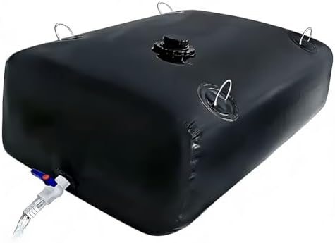 Foldable Portable Water Tank with Metal Handle - 7T Capacity Water Bladder for Camping, RV, Outdoor Use, Garden Irrigation, and Farming (3.5x2x1m)