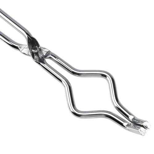 Image of Labart Stainless Steel Crucible Tongs for Laboratory Professional Foundry, Beaker Laboratory Holder Stainless Steel Crucible Tongs 18 inch