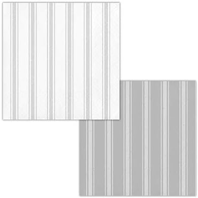 Club Pack Galvanized Trend Finish Printed Beverage Size Paper Napkins, Box of 192