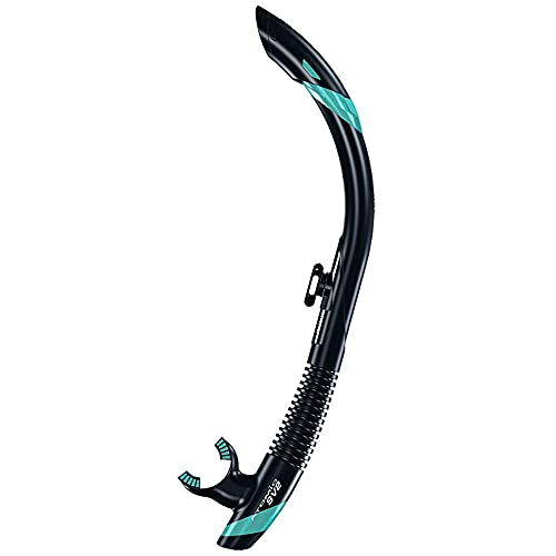 Tubo ATOMIC SV2 Semi seco para snorkel en calas mediterráneas y playa