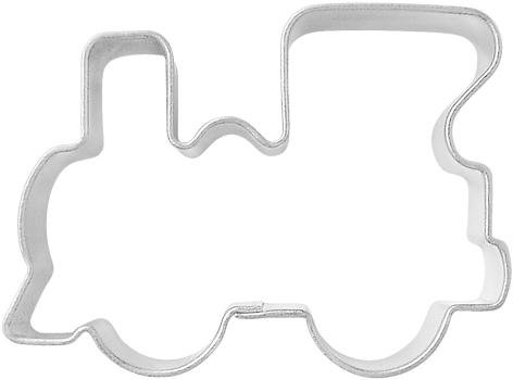 Ausstechform Lokomotive, 6cm, Edelstahl Cover