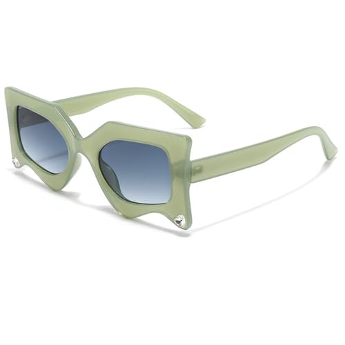 Lunettes de soleil diamant pour femme et homme style street photography