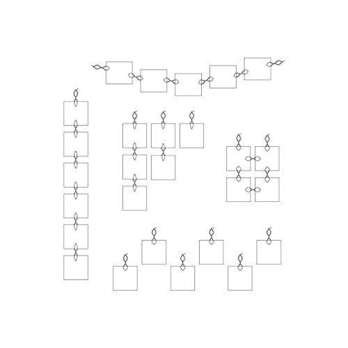 Three By Three Seattle Hitched Photo Clips, Copper (41134) #TOP3