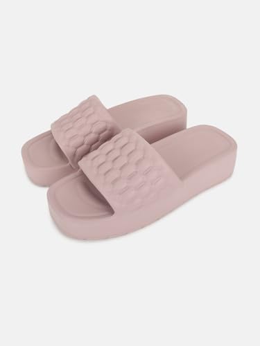 Image of ORTHO JOY EVA Sliders For Women || Waterproof & Everyday Flip Flops for Ladies || Slippers with Cushion Foot Bed || Anti-slip sole || Sweat free || Super flexible
