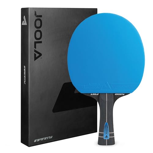 JOOLA Infinity Raquette de Tennis de Table Professionnelle, approuvée par l’ITTF, en Carbone, pour Joueurs avancés, avec Fibre de Verre High-Tech, Lame de...