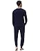 Aibrou Pijama Hombre Algodón Invierno Largo,Pijamas Cuadros Ropa de Dormir Causal Camiseta...