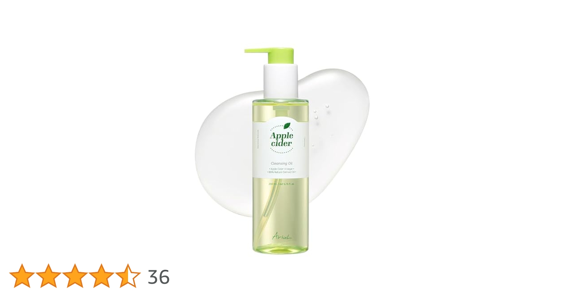 アリウル アップルサイダークレンジングオイル 200mL Ariulメイク落とし Amazon | アリウル アップルサイダークレンジングオイル 200mL