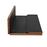 Design pliable compact : 57,9 x 59,4 cm - Le dessus de la table de camping-car se replie à 29 cm pour un rangement facile dans les espaces restreints du camping-car, offrant une extension stable du plan de travail en bois lorsque nécessaire et économisant de l'espace lorsque vous ne vous en servez pas