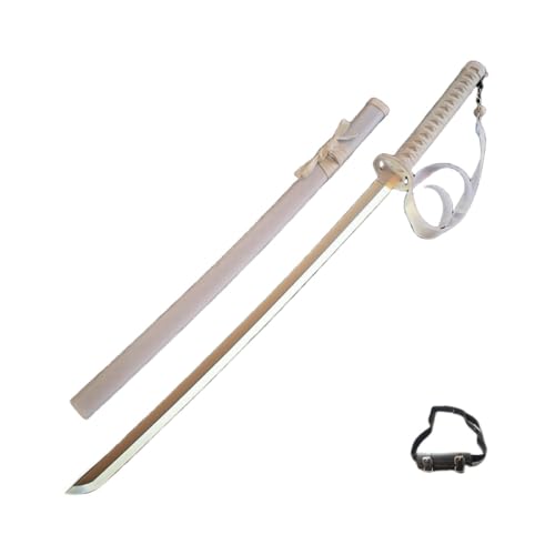 JQQJ竹刀 鞘付き 剣道 練習用 発光 コスプレ 刀剣小道具 充電式 光る刀 特上模造刀 直定規 太刀 剣術 素振り 筋トレ トレーニング用 室内装飾 舞台道具 コスプレ小道具 個人コレクション 武術 鍛練 (光る竹刀+ ベルト)