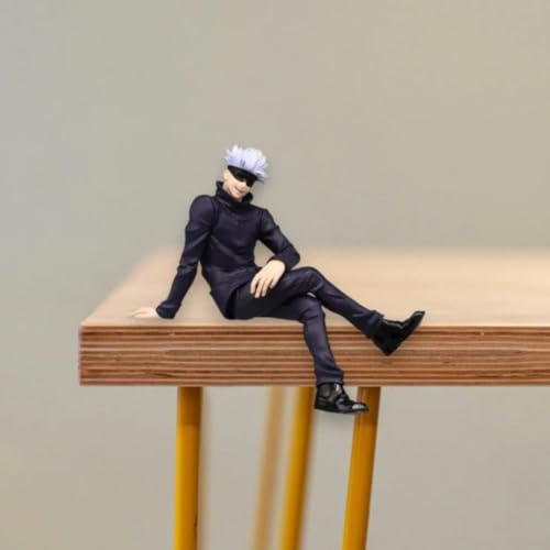 Image of Blue Aura Gojo Action Figure Height -13cm Multicolour PVC | Gojo Noodle Stopper