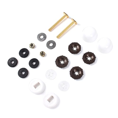 Toilet Flange Rings Set With Bolts Seal Rubber Toilet Installation Flange Seal Set For Leak Frees Bathroom Installation