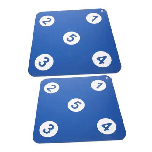 OHPHCALL 2Pcs Wall Mounted Fencing Target Dual Sided Lightweight Training Tool for Indoor Fencing and Archery Practice Easy to Install Space Saving Design