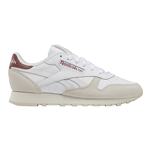 Reebok Club C Revenge avec détails sedona rose, basket vintage en craie blanche