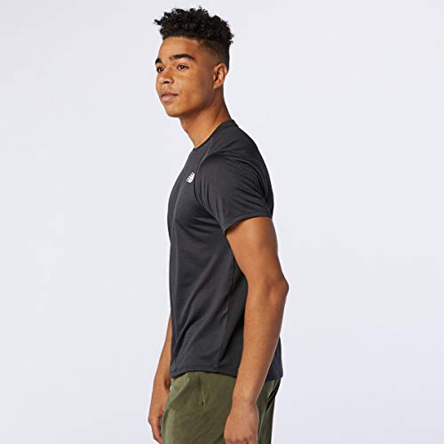 Image of New Balance Men's Relaxed T-Shirt (MT03222BK Black 2XL)