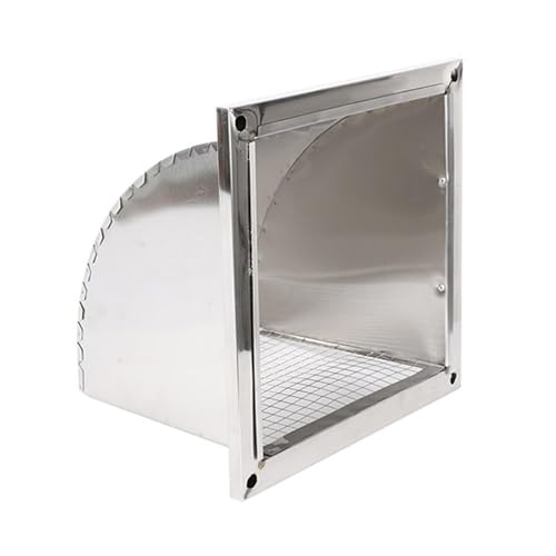 Grille de ventilation inox 20 cm durable et résistante aux intempéries