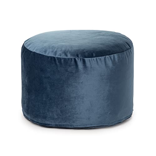 Gouchee Home Belgique Round Velvet Pouf/Ottoman/Footstool- 20
