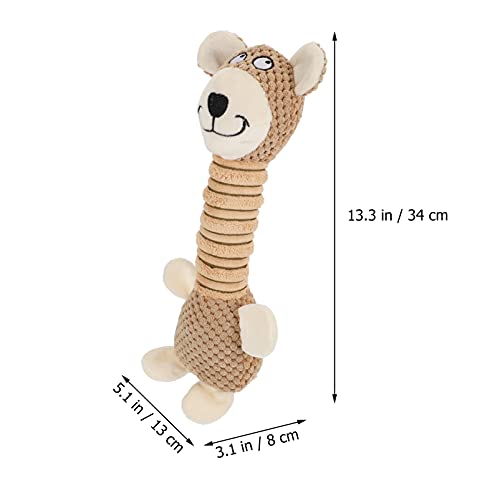 Balacoo Pet Mastigar Brinquedos de Pelúcia Animal Que Joga Brinquedos Filhote de Cachorro de Pelúcia