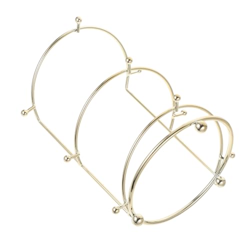 ERINGOGO Bride Rack Display Stand Metal Headpiece Rack Elegant Organizer Crown Display