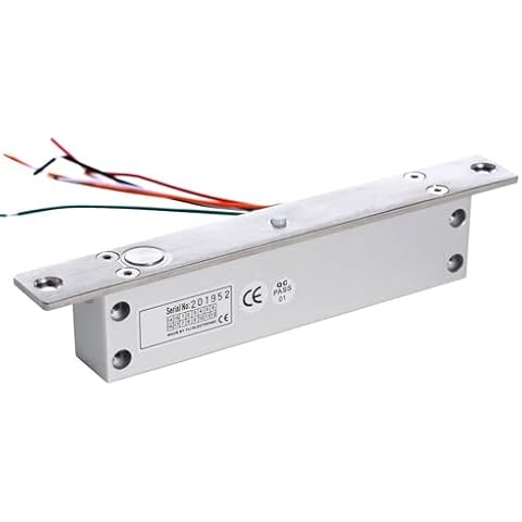 UHPPOTE Fail-Safe Deadbolt Electric Drop Bolt Lock 12V Cover