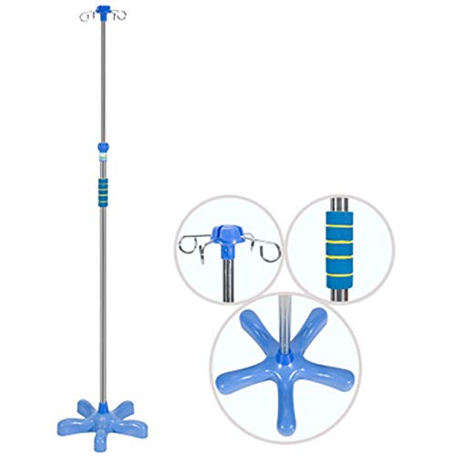 Salon Trolleys Infusion Unterstützung, Einstellbarer einstellen, Mobil-Standinfusionsständer Infusions Edelstahl Mobilinfusionsständer Cover