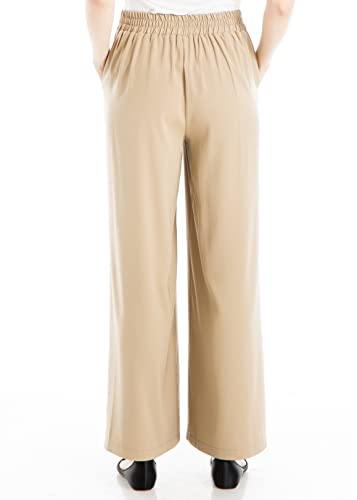Max Studio Women's Wide Leg Pleated Front Trouser3
