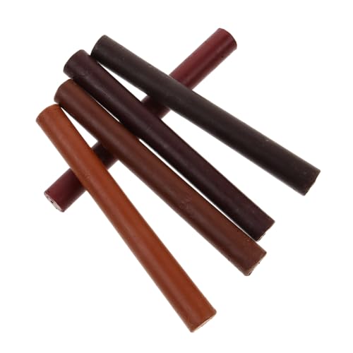 KONTONTY 5pcs Furniture Repair Markers Touch-up Pens for Wood Stains Scratches and Flooring Quick-Dry Easy to Use for Hardwood and Laminate Surfaces