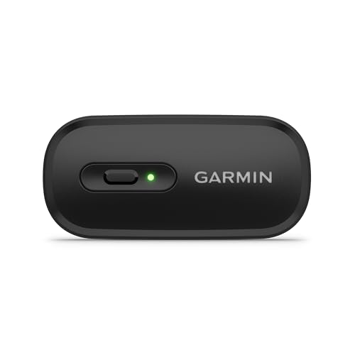 Garmin HRM 200 Heart Rate Monitor, Accurate Heart Rate and HRV Data, Comfortable Machine Washable Strap, XS-S