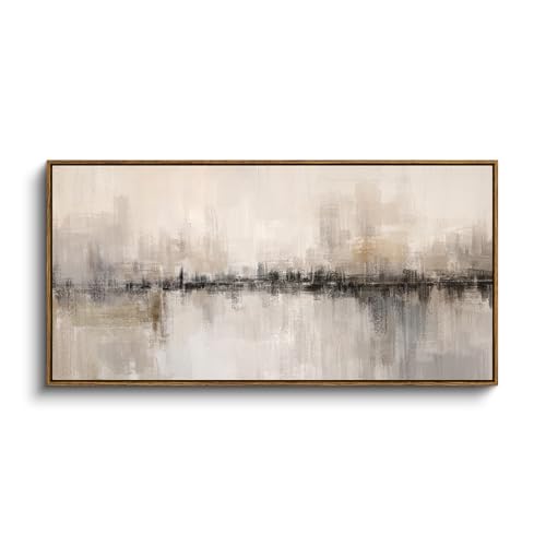 ARPEOTCY Cuadros de lienzo grandes con marco, 102 x 51...