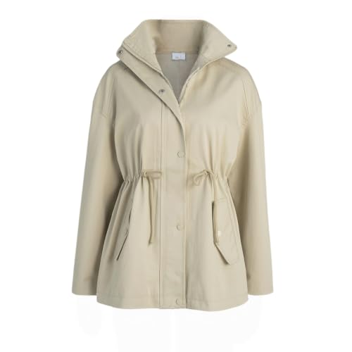 Veste femme utility col montant ajustable pour météo changeante