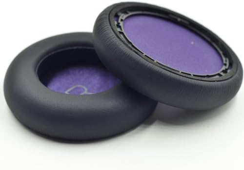 Almohadillas de repuesto para auriculares Backbeat Pro, compatibles con Plantronics Backbeat Pro inalámbricos con cancelación de ruido, piel sintética premium y espuma viscoelástica miniatura 4