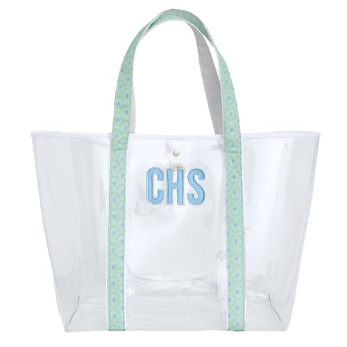Bolso Tote Transparente Riviera Carryall Personalizado miniatura 1